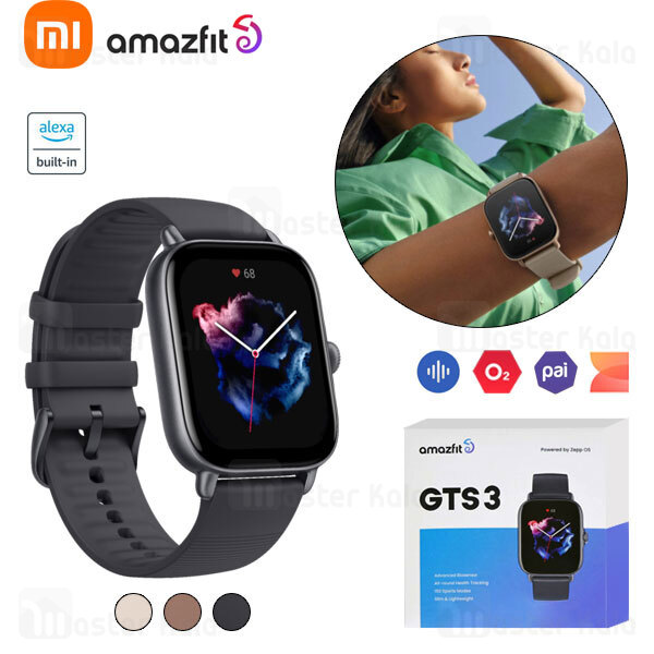 ساعت هوشمند شیائومی Xiaomi Amazfit GTS 3 Smart Watch نسخه گلوبال